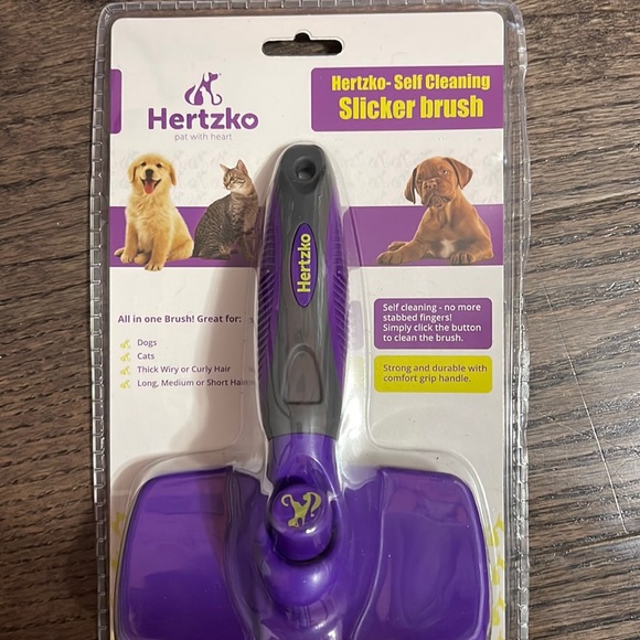 Dog Hertzko Self Cleaning Slicker Brush Poshmark